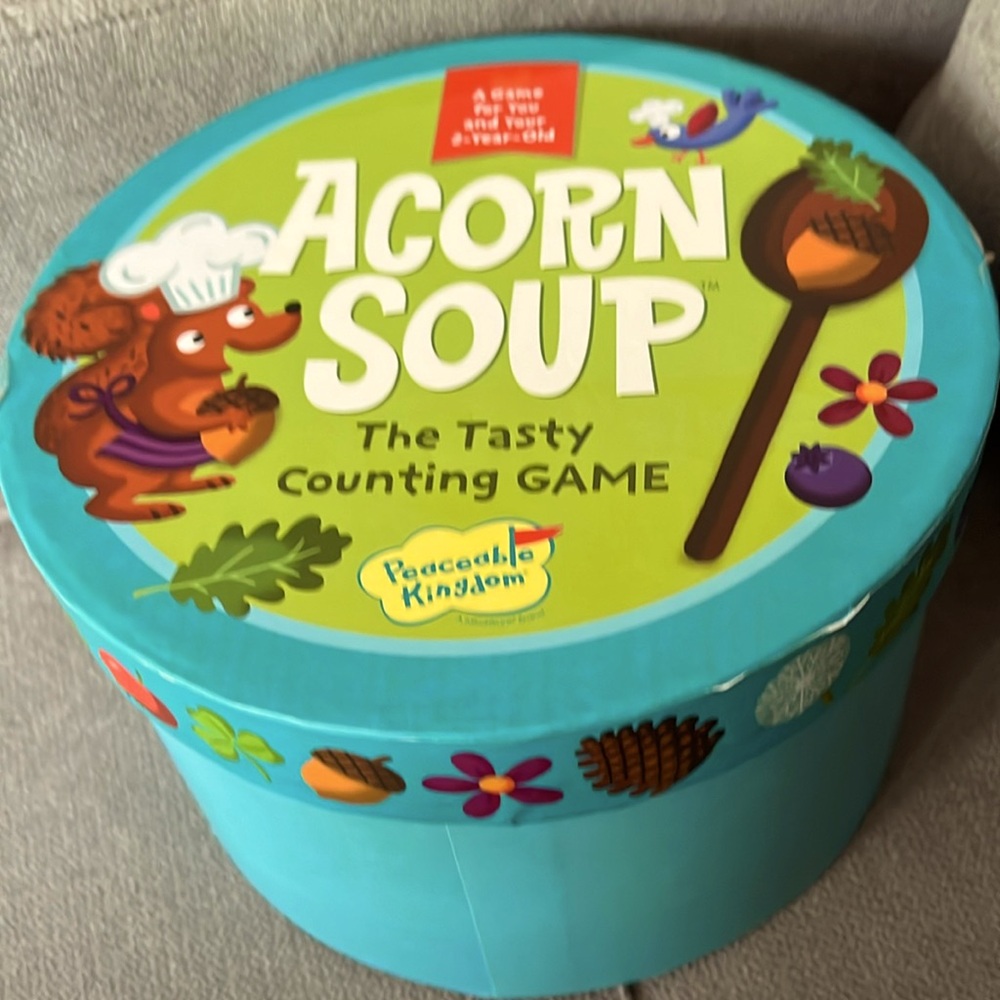 Game for 2 year olds - Acorn Soup